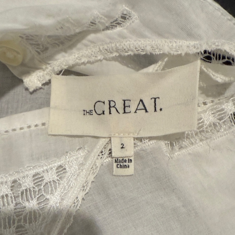 THE GREAT. White Blouse - Picture 2 of 3
